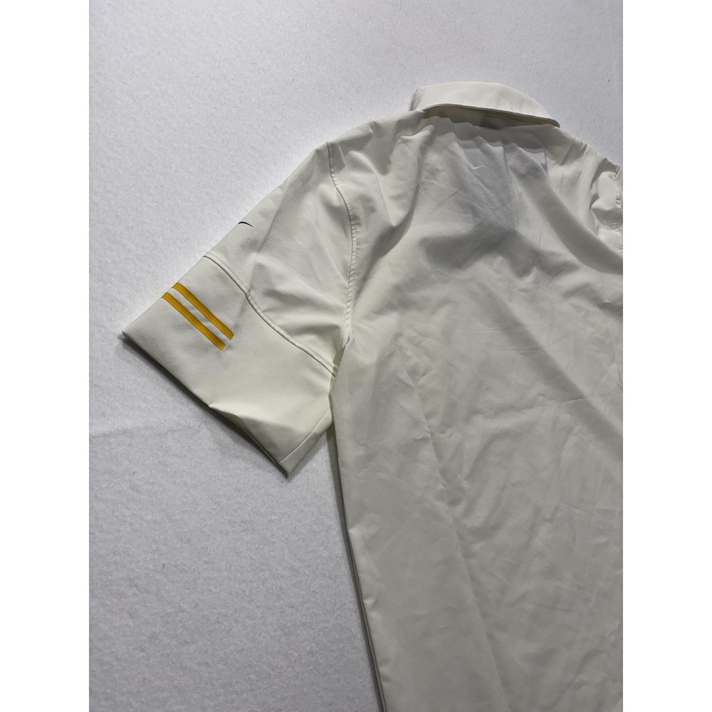 Pittsburgh Steelers Polo Shirt Mens Medium White NFL Football Nike Dri Fit - Picture 16 of 16